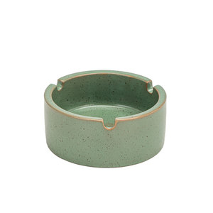 Cenicero de Cerámica Redondo de Diseño Retro para Escritorio, Decoración del Hogar, Accesorio para Fumar - Product Image 5