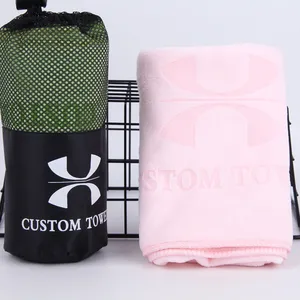 Quick dry sports towel gym towel microfiber towelFactory direct selling super absorbent 250 gsm microfiber cloths towel
