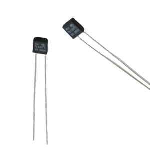 Черный квадратный вентилятор с электродвигателем, RH температурный тепловой предохранитель 1А 2А 3А 5А 10А 250 В 75 85 92 95 102 105 115 120 130 140 145 150C - Product Image 5