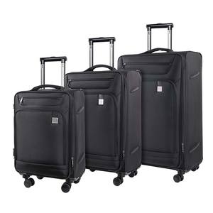 Business Soft Luggage Roller Trolly Large Capacity Spinner Suitcase Trolley Luggage Case Expandable Strong Duffle <b>Bag</b> Outdoors - Product Image 1