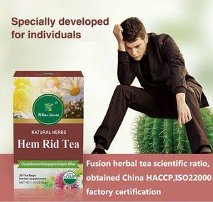 Botani alami Winstow untuk sistem pencernaan mendukung kenyamanan usus dan peningkatan kesehatan usus dan Hem Rid teh dengan - Product Image 4