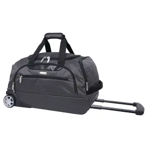 Wholesale Travel Softside telescoping caster rolling Carry On wheeled duffle Trolley Luggage Suitcase bag