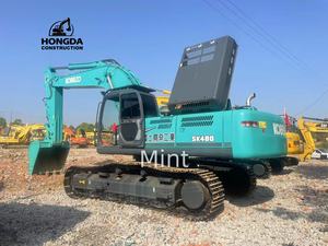 Excavatrice Kobelco Sk480 d'origine Excavatrices sur chenilles Kobelco Sk 480 d'occasion Prix bas à vendre Grande 48 tonnes Bonne qualité Pas cher - Product Image 3
