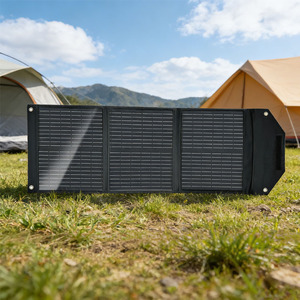 Panneaux solaires en gros 18V 60W, panneaux photovoltaïques pliables en silicium monocristallin, panneaux d'alimentation portables - Product Image 5