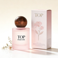 Eau de parfum rafraîchissante, vegan et sans cruauté, dans un flacon minimaliste, couleur et logo personnalisables disponibles