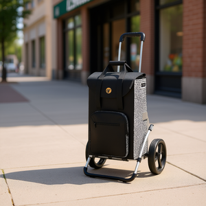 Carrito de compras Andersen Royal Shopper Liska, carrito plegable de gran capacidad para uso en compras y viajes - Product Image 3