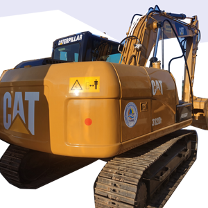 Buenas condiciones de trabajo Suministro de fábrica Certificado CE con cubo excavadoras usadas Caterpillar CAT 312 12 TON Excavadoras a la venta - Product Image 3