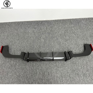 ดิฟฟิวเซอร์หลังคาร์บอนไฟเบอร์แบบแห้งทรง R สำหรับ Mercedes Benz W464 G63 G500 G580 AMG ปี 2019-2024 ชุดแต่งคาร์บอนสำหรับส่วนท้ายรถยนต์ - Product Image 2