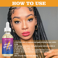 Soin des cheveux réparateur 60ml Private Label Elixirs pour le cuir chevelu Sérum d'huile de croissance des cheveux anti-chute