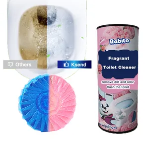 Eco Friendly Durable Toilet Flush Block With Custom Toilet Flush Cleaner Tablets Toilet Bowl Cleaner