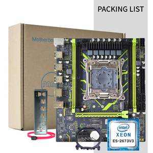 PANDL X99-P4 <span class=keywords><strong>M</strong></span>-ATX NUOVO Set Combinato Scheda Madre con Intel Xeon E5 2673 V3, RAM DDR4 ECC, Kit Scheda Madre X99 2673v3 - Product Image 6