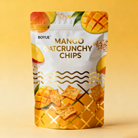 Sachet Doypack Brillant Stratifié Hermétique Qualité Alimentaire, Personnalisé avec Fermeture Ziplock, Vente en Gros pour Aliments pour Animaux, Snacks, Noix, Thé