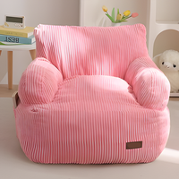 Poufs en peluche personnalisés pour enfants et adultes Colorful Home Office and Living Room Relaxation Travel Bean Bag Chairs