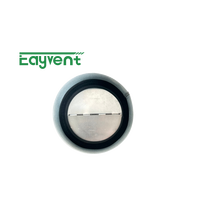 Clapet anti-retour rond en acier galvanisé pour conduit d'extraction de hotte, 4-16 pouces, OEM
