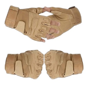 Wholesale <b>Fingerless</b> Tactical Motorcycle Driving <b>Glove</b> Full Finger Breathable Polyester & Nylon Racing <b>Gloves</b> - Product Image 6