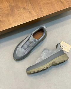 Zapatos Casuales de Lujo para Hombre, de Cuero Genuino, Versátiles, con Suela Gruesa, Ligeros, Transpirables, para Invierno, con Cordones - Product Image 4