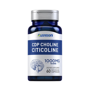 Cápsulas de Citicolina con Colina CDP OEM ASAP, Productos de Belleza, Suplemento para la Salud del Adulto, Rápido, Vegano y Orgánico - Product Image 1