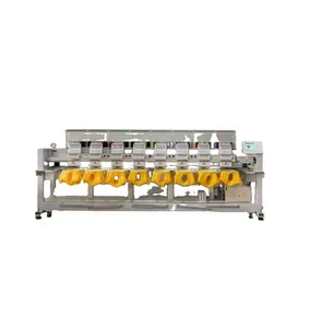 2022-1208 High Accuracy Bordadoras Industrial Flat Single Head Eight Head 12/15 Needles Computerized Embroidery Machine Dahao528