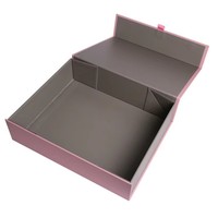 Caja de Regalo de Cartón Rígido con Cierre Magnético, Diseño de Tapa con Ventana, Laminación a Color, Cierres Dulces, Papel de Embalaje con Logotipo Personalizado