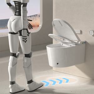 ชุดสุขภัณฑ์อัจฉริยะแบบแขวน<span class=keywords><strong>ผนัง</strong></span>พร้อมถังเก็บน้ำ ระบบชำระล้างอัตโนมัติด้วยเซ็นเซอร์เท้า - Product Image 6