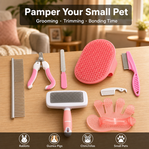 Brosse professionnelle écologique en acier inoxydable pour animaux de compagnie, à picots fins et arrondis, pour un démêlage doux et une élimination efficace du sous-poil. - Product Image 5
