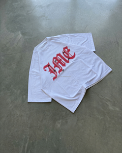 Camisetas de Verano 2026 para Hombre, de Algodón Grueso, Manga Corta, Hombros Caídos, Corte Holgado, con Estampado Gráfico Personalizado - Product Image 2