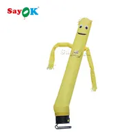 Sayok 5m yellow inflatable air dancer for advertising