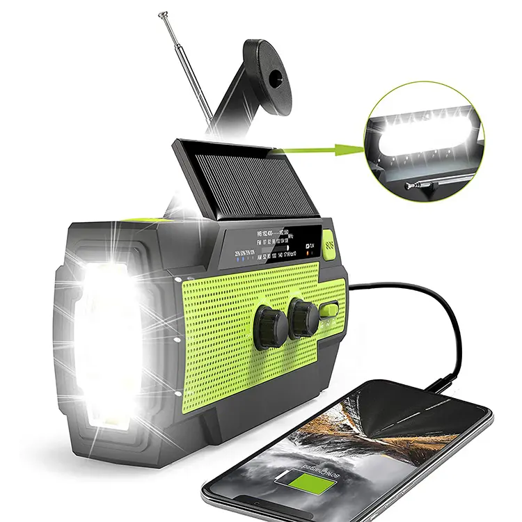 Solar Panel Power Smart Phone Charger Flashlight Solar Charger Powerbank