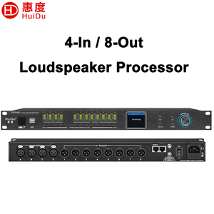 โปรเซสเซอร์ลำโพงเสียงโลหะระดับมืออาชีพ Dsp480 4 เข้า 8 ออก ตัวควบคุมเสียงดิจิตอลสำหรับสนามกีฬา เวที ห้องประชุม Dsp240 - Product Image 1