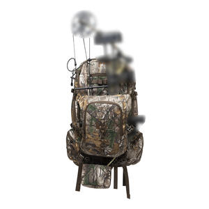 Sac à dos de chasse Gaf50L Brush Tricot 3 couches camouflage True Tree avec étui pour fusil et arc, sports de plein air, homme - Product Image 1