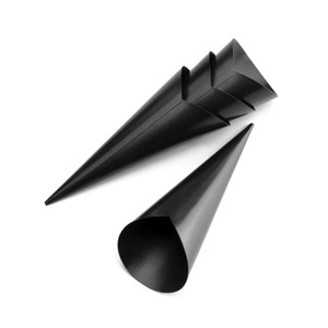 Set di 4 coni neri per pasticceria, per cuocere e decorare - Product Image 1