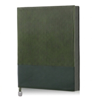Bas quantité minimale de commande Classique Personnalisable Premium Vegan Leather Deep Red Dot Grid Lined Notebook Journal