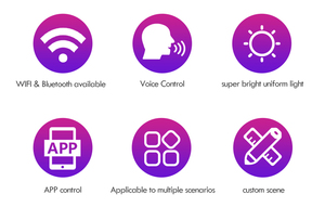 Bombilla Inteligente LED WiFi de 2.4GHz con Cambio de Color, Sensor, Base B22/E27, Alimentación CA, Compatible con Alexa, Google Home, <span class=keywords><strong>Siri</strong></span> y Atajos - Product Image 3