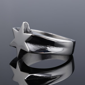 Anillo de calavera Retro gótico y Punk de regalo de joyería de acero inoxidable hipoalergénico de alta calidad para hombres - Product Image 5