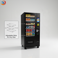 Máquina Expendedora Personalizable para Alimentos y Bebidas, Servicio 24/7, Máquina Expendedora de Snacks para Alemania