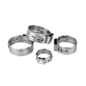 Kit d'assortiment de colliers de serrage à oreille unique sans palier pour tuyaux, avec <span class=keywords><strong>pince</strong></span> de serrage pour tuyaux d'eau, <span class=keywords><strong>plomberie</strong></span> et automobile - Product Image 2
