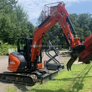 Mini-excavatrice U55-4 5,5 tonnes 100% originale, U55-5 d'occasion, pour travaux de terrassement, bon état, haute qualité, livraison gratuite - Product Image 2