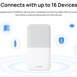 4G Mobile WIFI 5 E5586-822 4G LTE Router Pocket 195 Mbps ปลดล็อคแบบพกพา MiFi - Product Image 5