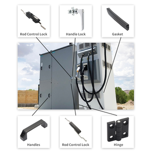 Tủ bản lề quý biến nén Cam chốt thanh kiểm soát khóa cho xe điện sạc trạm an ninh - Product Image 3