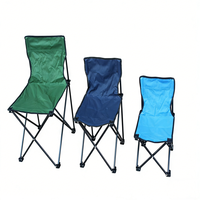 Chaise de camping pliable portable - Chaise pliable légère pour l'extérieur