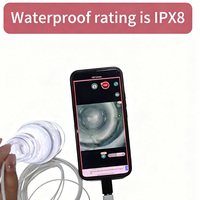 Cámara de Teléfono OCHFA10 720X720p, Endoscopio Flexible USB Médico, Uroscopio ENT, Cámara Semiterminada para Artroscopia, Resistente al Agua IPX8