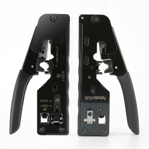 Multifunctional Network Pliers All-in-One EZ Crimp <strong>Tool</strong> for CAT5 CAT6 CAT7 RJ45 RJ11 RJ12 Wire <strong>Crimping</strong> Pass Through <strong>Tool</strong> - Product Image 5