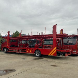 รถบรรทุกขนส่งรถยนต์ HOWO 4x2 แบบสองชั้น บรรทุกรถยนต์ได้ 5/6 คัน พร้อมแท่นยกไฮดรอลิก - Product Image 5