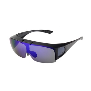 Stock listo flip up anti-UV pesca <span class=keywords><strong>gafas</strong></span> de conducir oversize polarizado ajuste <span class=keywords><strong>gafas</strong></span> de sol - Product Image 1