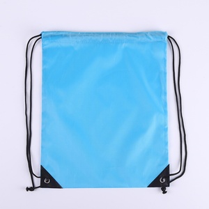 Custom Logo Polyester <b>Drawstring</b> <b>Backpack</b> School Gym Canvas <b>Drawstring</b> Bag Polyester Storage Pack Pouch Waterproof High Quality - Product Image 5
