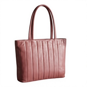 Pochette pour femme en cuir véritable rouge, souple, durable, imperméable, légère, portable, grande capacité 3L+, écologique, avec bandoulière - Product Image 3