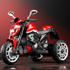 Tricycle électrique pour enfants, voiture jouet pour enfants de 1 à 6 ans, scooter à batterie pour bébé - Product Image 2