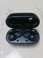 Écouteurs sans fil à clipser, grand transducteur de 13 mm, commande tactile, étanches, port confortable, son premium