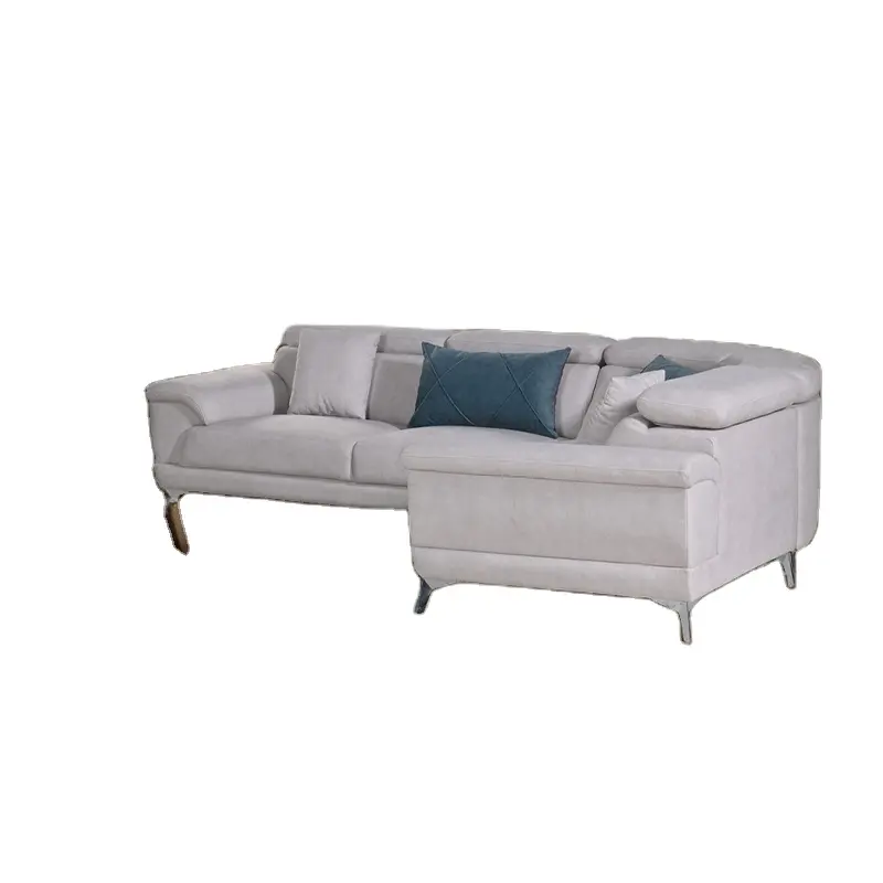مبيعات المصنع مباشرة موديل جديد من أثاث غرفة المعيشة طقم أريكة حديث تصميم أريكة قماش