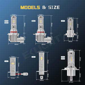 OEM HB3 9005 006 faro LED para coche Super brillante blanco 9012 H8 Auto Led bombillas H1 H3 niebla Led bombillas para coches camiones motocicletas - Product Image 3